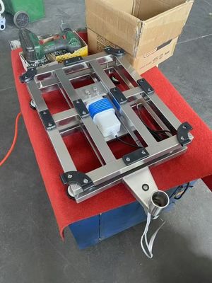 500*600mm 500kg 304 roestvrij staal industriële bankwaag Elektronisch weegschaal