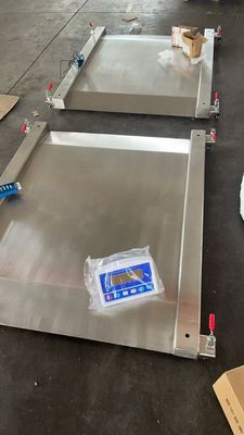 Heavy Duty Electronic 304 volledig roestvrij staal platform vloerschaal 1,2x1,2m 3 ton