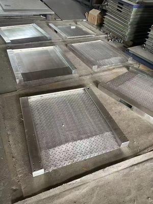 Heavy Duty Electronic 304 volledig roestvrij staal platform vloerschaal 1,2x1,2m 3 ton