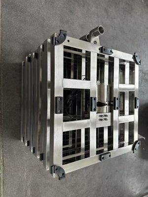 600x600mm 500kg 304 volledig roestvrij staal weegplatformschaal