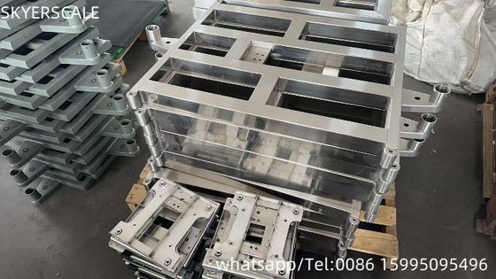 304 roestvrij staal Hoog-precisie 450*600 mm Bereik 300 kg Elektronisch gewichtsschaal
