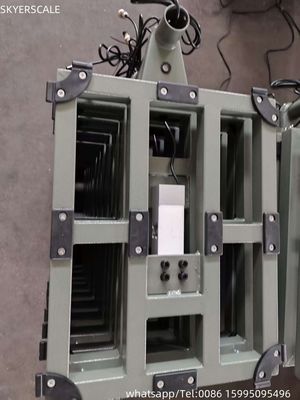 300 x 400 mm Elektronisch bankplatform Scale Carbon Steel Overload Protection 100kg capaciteit