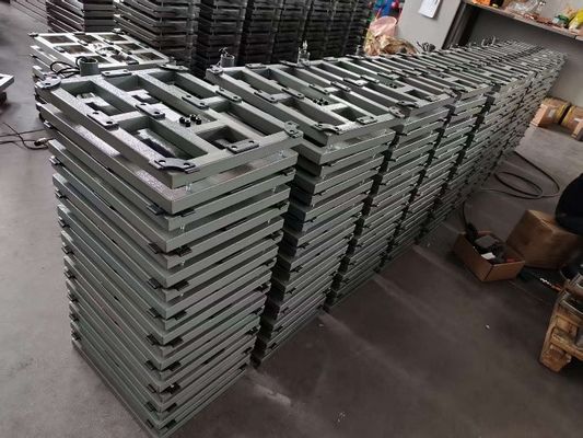 30*40cm Bankwaage Carbonstaalmateriaal met roestvrijstalen paneel Balance Elektronische weegschaal voor 200 kg
