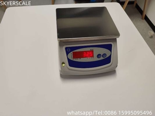 IP68 Waterdicht 15kg/2g Digitale weegschaal Zeevruchten Elektronische visserij Voedsel Waterdichte weegschaal