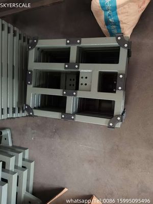 500x600 mm 300 kg karton staal platform weegschaal industriële gewichtsbank weegschaal met KELI UDA of Zemic L6G ladingcel