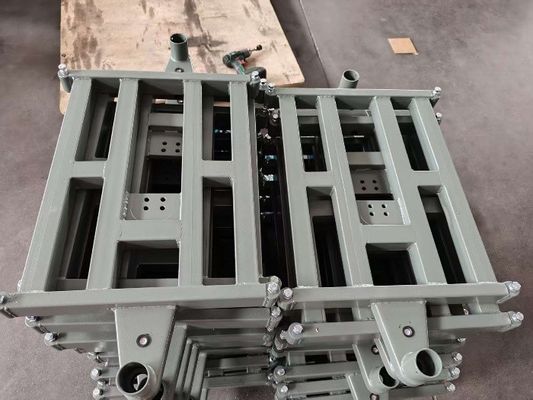 Digitale carbon steel platform schaal 40x50cm 300kg bench schaal met A12E weegindicator