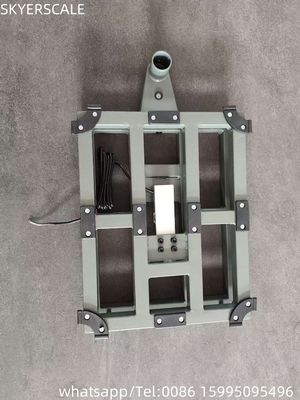 100kg 300x400mm Elektronisch Digitaal Retail Bench Scale Carbon Steel Platform LED ZEMIC Load Cell OEM ODM Op maat