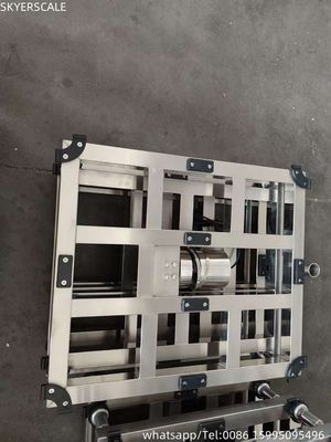 Digitaal elektronisch platform schaal roestvrij staal waterdicht 500kg Bank schaal LCD-scherm OEM Aanpasbaar