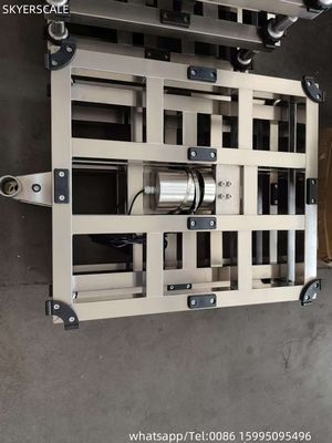 Digitale bank schaal waterdicht roestvrij staal 500x600mm 500kg Weegschaal afdrukken LED elektronische indicator