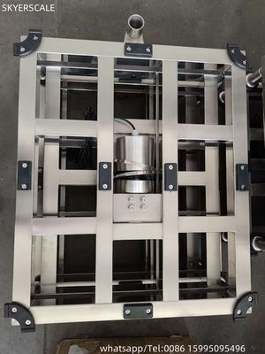 Inox waterdicht Hoog nauwkeurig industrieel digitaal elektronisch bankplatform Skala 600x800cm 500kg