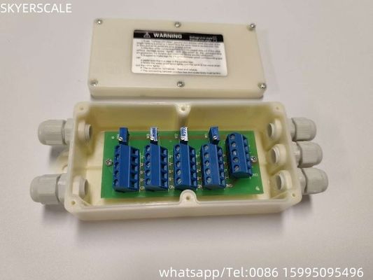 Industrieel procesbeheer Gebruik Plastic 4-lijn Junction Box voor vloerschaal