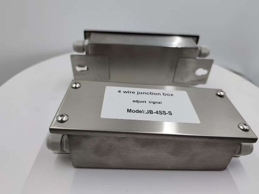 4 Channels IP67 Waterproof Electrical Converter 4 Line Stainless Steel Load Cell Junction Box For Scales