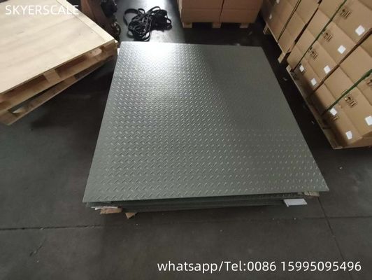 Elektronische zwaartewaarde 0,8x1,2 m 3 ton vloerschaal voor industrieel gebruik