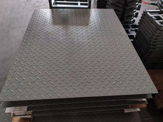 Elektronische zwaartewaarde 0,8x1,2 m 3 ton vloerschaal voor industrieel gebruik