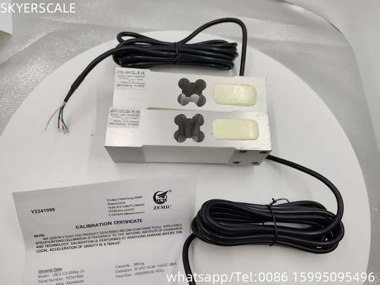 ZEMC-belastingcel L6E3 Aluminium legering Elektriciteitswaarden Weegsensor Eenpuntsdruksensor C3 Weegsensor 300kg