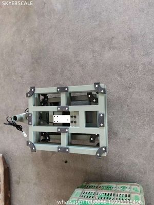 Carbon stalen platform weegschaal 40x50cm 300kg digitale platform weegschaal voor magazijn