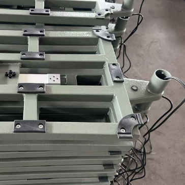 60*80 Digitaal Elektronisch 300kg Carbon Steel Bench Postal Platform Scale 100kg 150kg 300kg 500kg