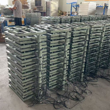 60*80 Digitaal Elektronisch 300kg Carbon Steel Bench Postal Platform Scale 100kg 150kg 300kg 500kg