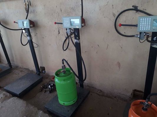 120kg compacte Automatische Afgesneden LPG-Gasfles het Vullen Machine