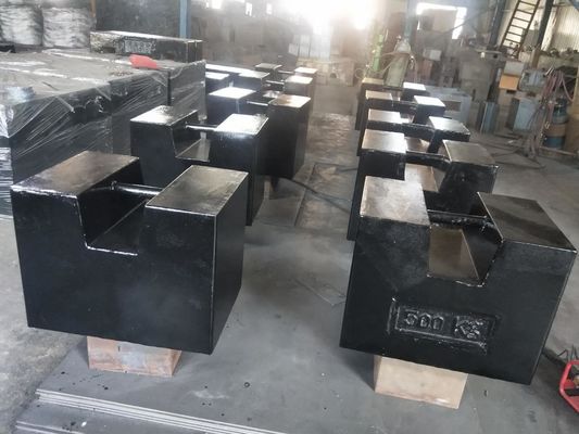 Gietijzer die de Schaaldelen van 20kg 25kg 50kg 200kg 500kg 1000kg voor de Schalen van de Platformvloer wegen