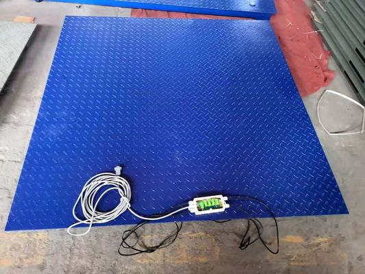 1.5x2m 3000kg de vloerschalen van het Koolstofstaalplatform