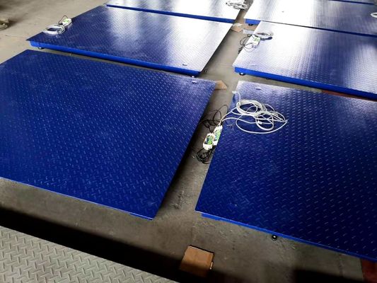1.5x2m 3000kg de vloerschalen van het Koolstofstaalplatform