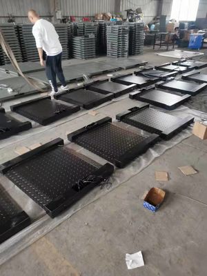 Enige Bureau 1.2x1.2m-3t Pitless Digitale het Wegen de Vloerschaal van het Schaal Elektronische Platform