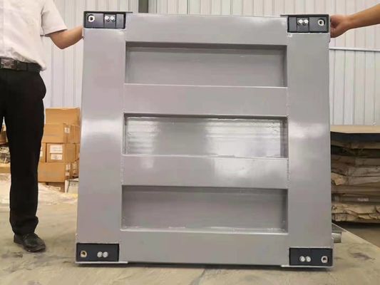 Enige Bureau 1.2x1.2m-3t Pitless Digitale het Wegen de Vloerschaal van het Schaal Elektronische Platform