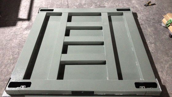 Enige Bureau 1.2x1.2m-3t Pitless Digitale het Wegen de Vloerschaal van het Schaal Elektronische Platform