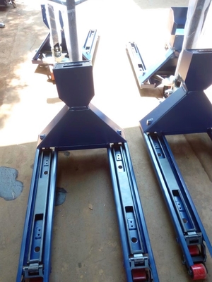 Hefboom 2 van de Koolstofstaalvorkheftruck Ton Pallet Truck Scale