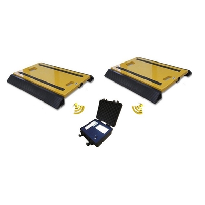 150T de dynamische Vertoning van Axle Scales With LCD van de Schalen Statische Draagbare Vrachtwagen