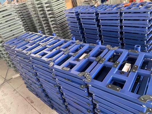 Geborstelde 40x50cm 200kg Digitale Compacte Bankschaal KELI Load Cell